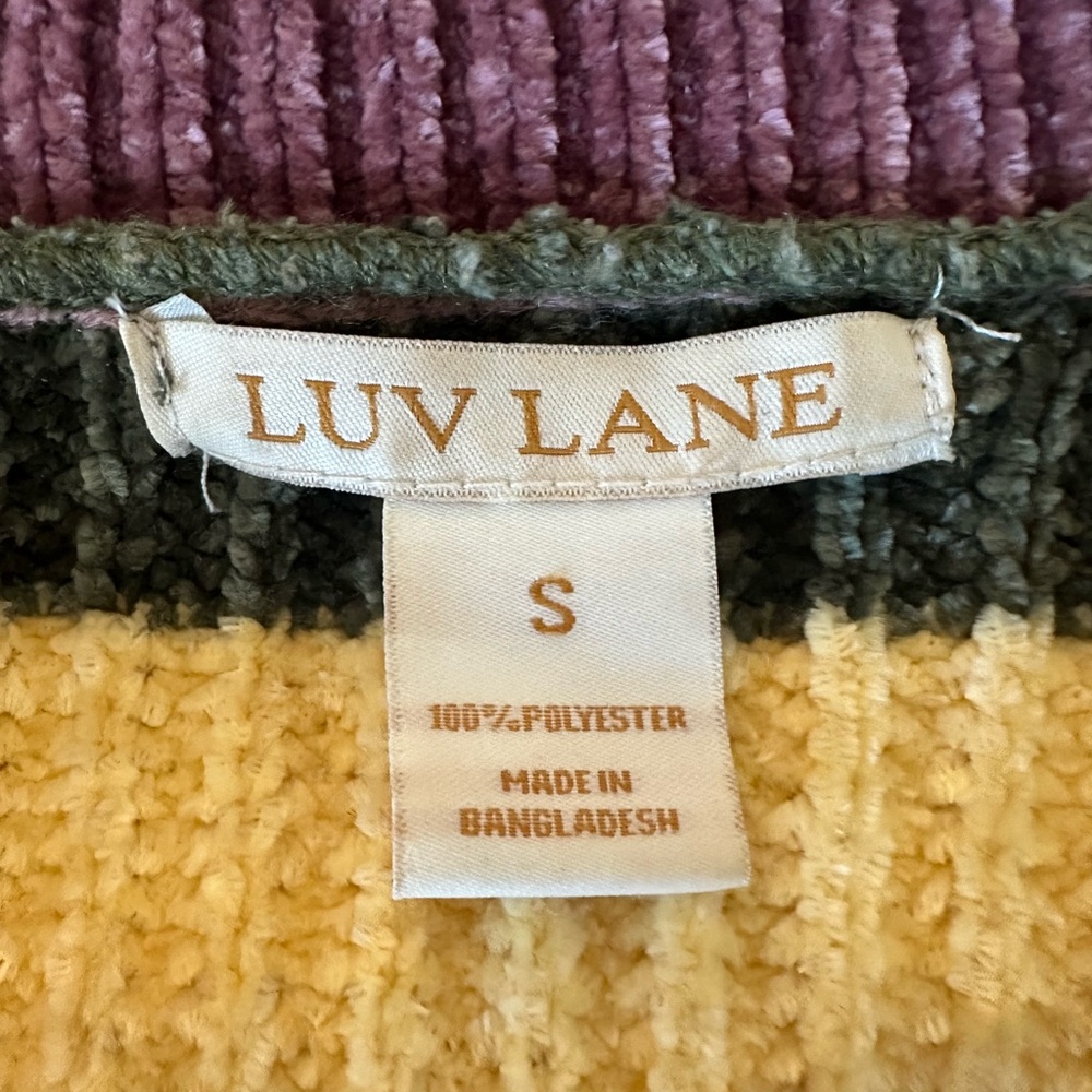 Multi colored crop top sweater - Picture 2 of 2